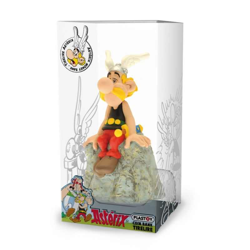 Plastoy - Tirelire - Astérix sur le Rocher