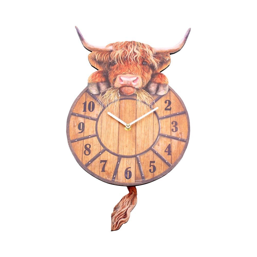 Highland Tickin' Wall Clock