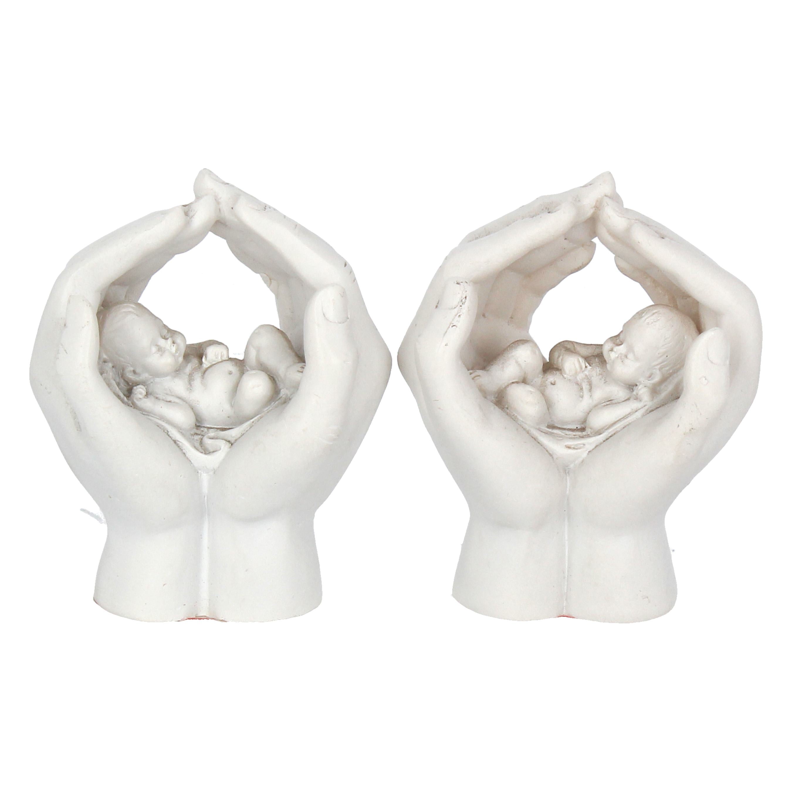 Set of 2 Shelter Figures 7cm