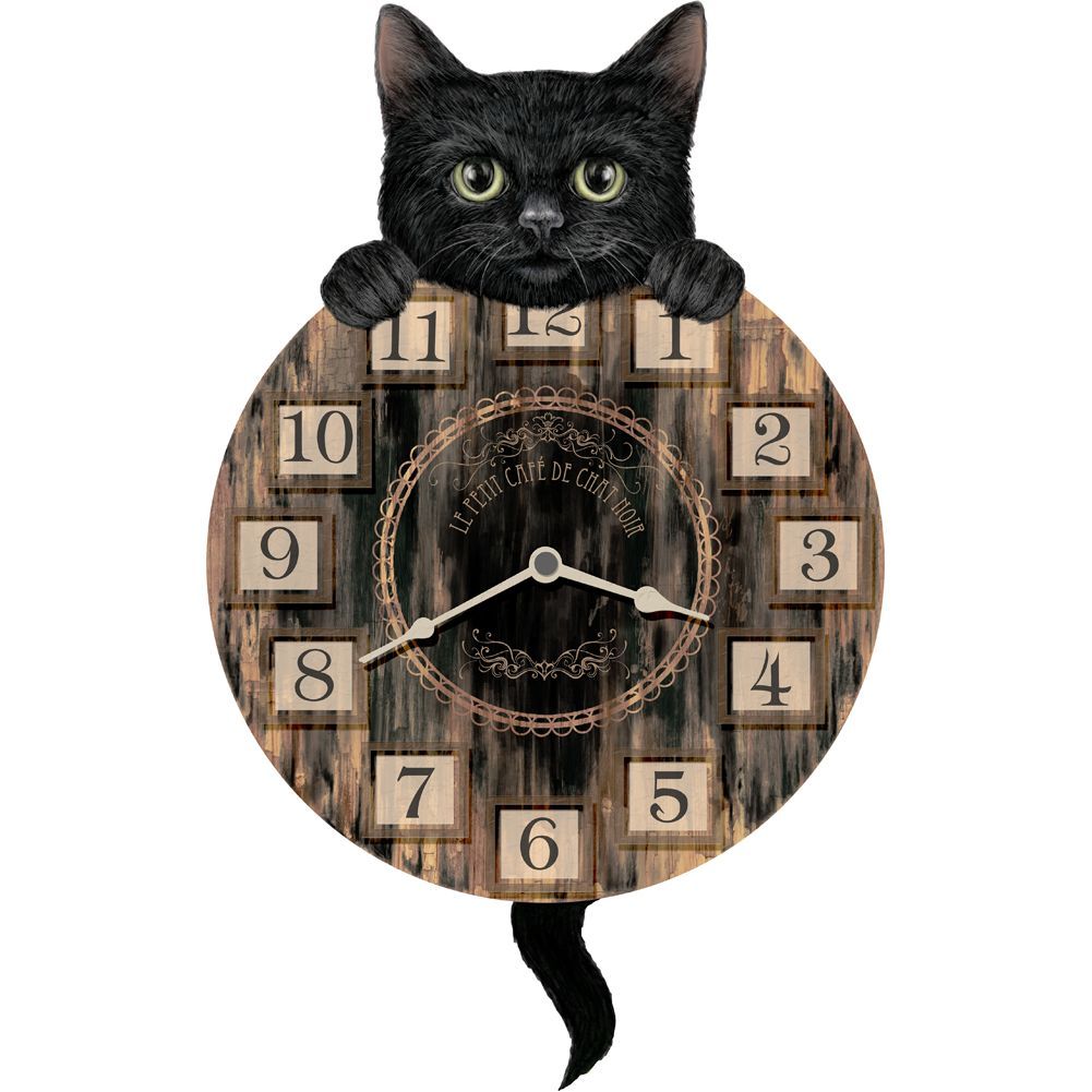 Kitten Tickin' Wall Clock 32cm