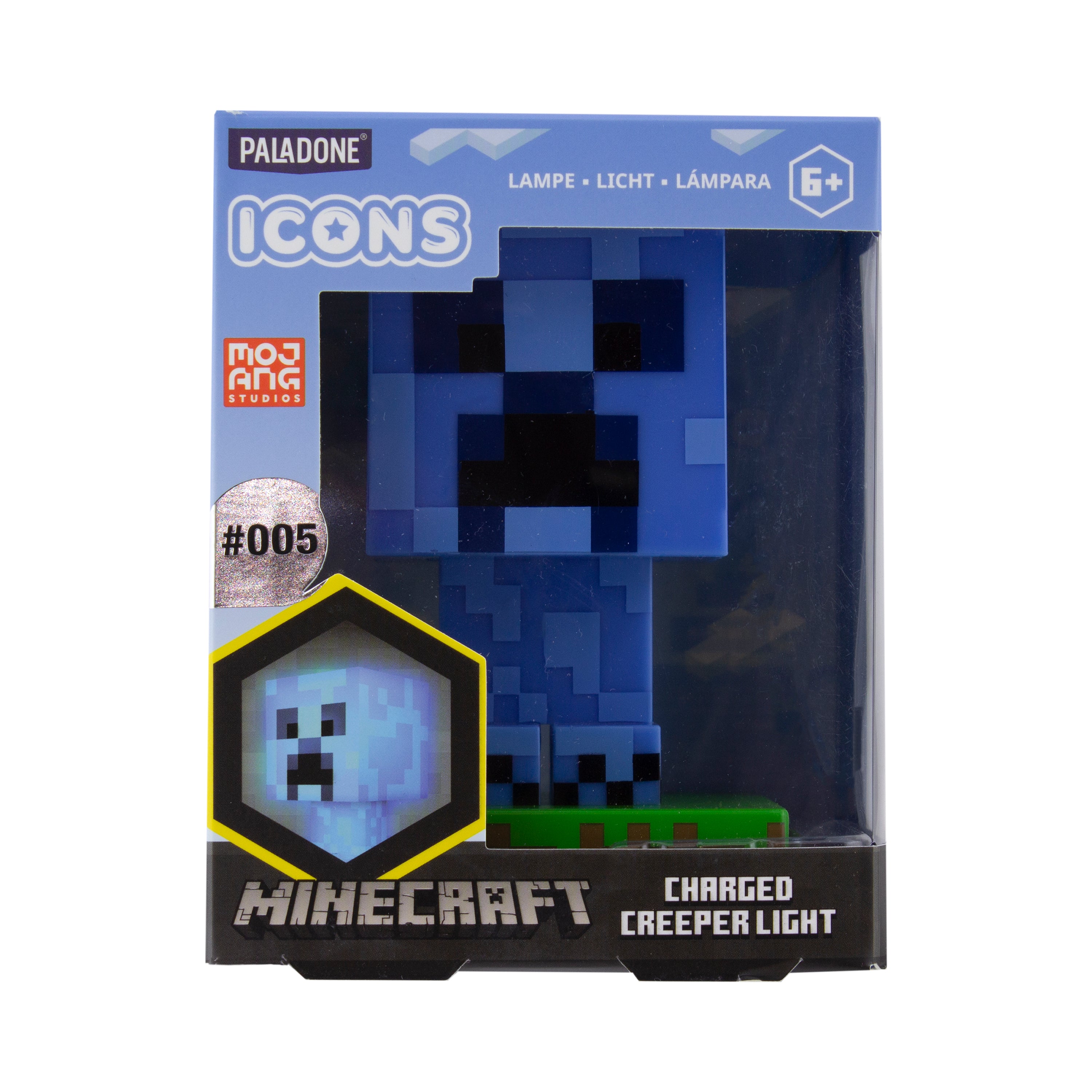 Minecraft - Lampe Icon Creeper chargé