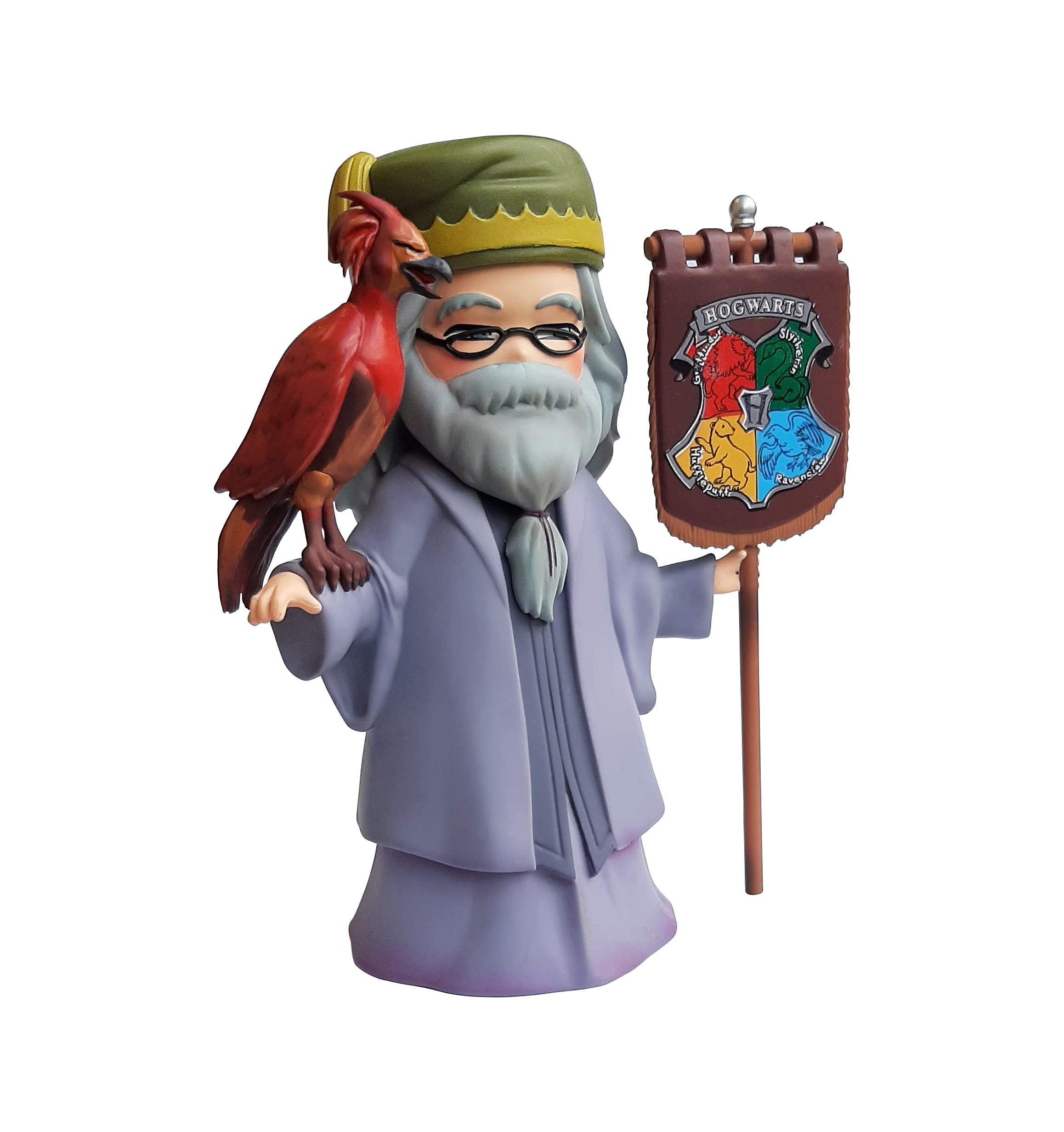 Plastoy - Figurine Dumbledore & Fumseck