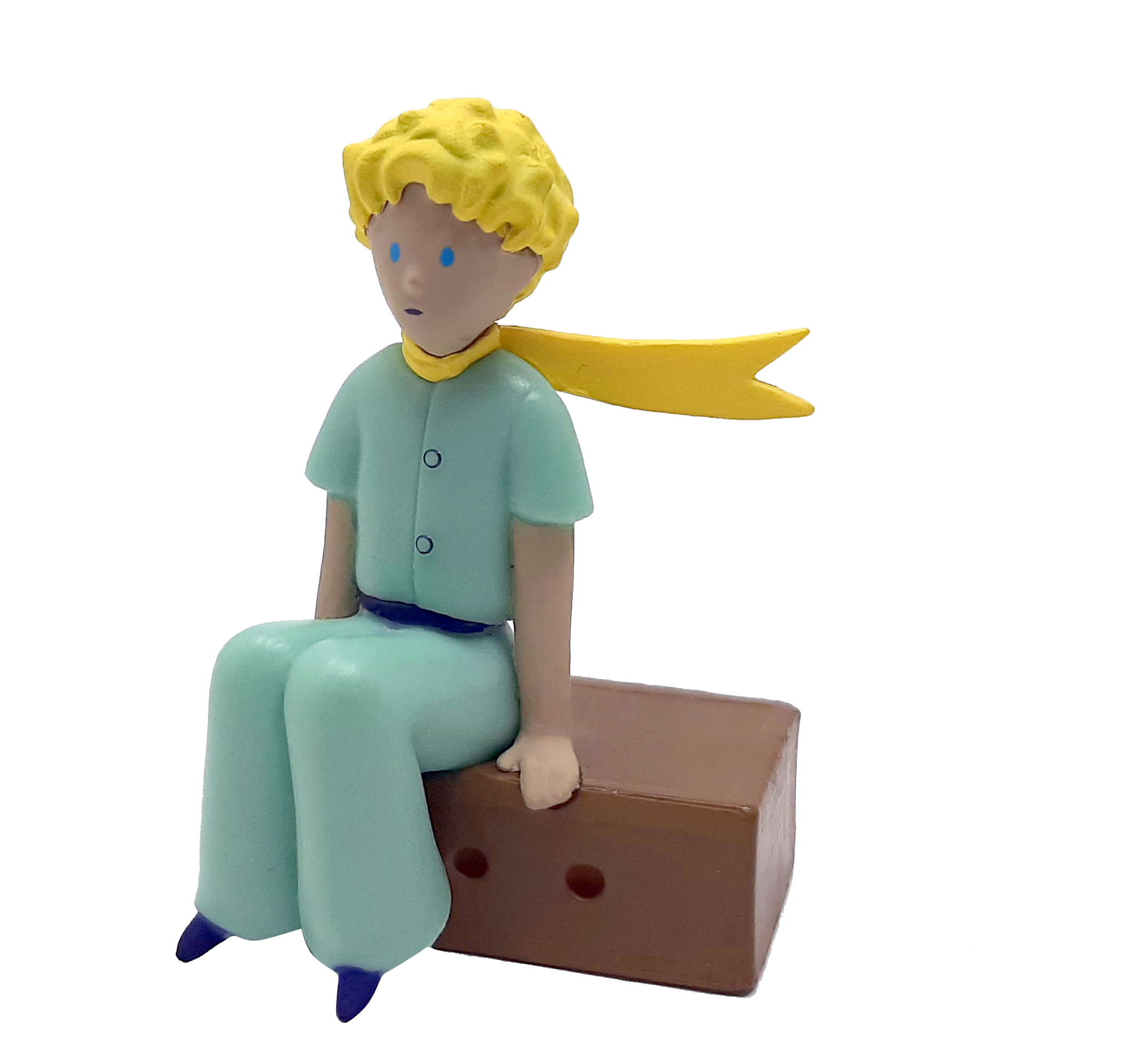 Plastoy - Figurine Le Petit Prince Sur Sa Caisse