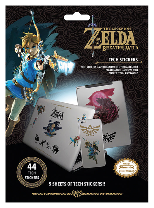 The Legend of Zelda Breath of the Wild - Pack d'Autocollant