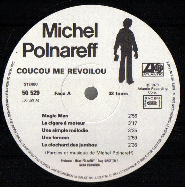 Michel Polnareff – Coucou Me Revoilou [Vinyle 33Tours]