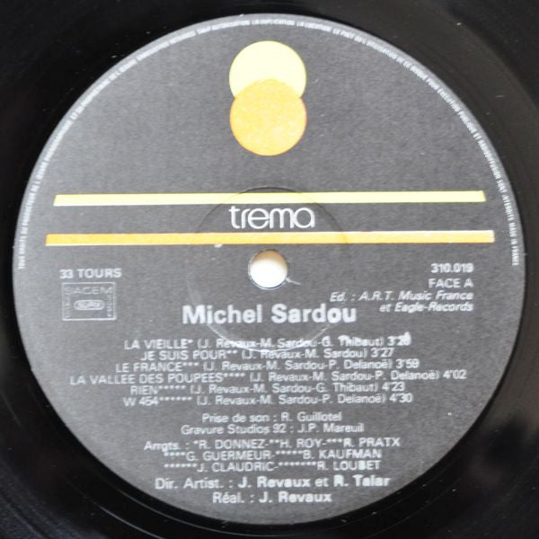 Michel Sardou –Michel Sardou [Vinyle 33Tours]