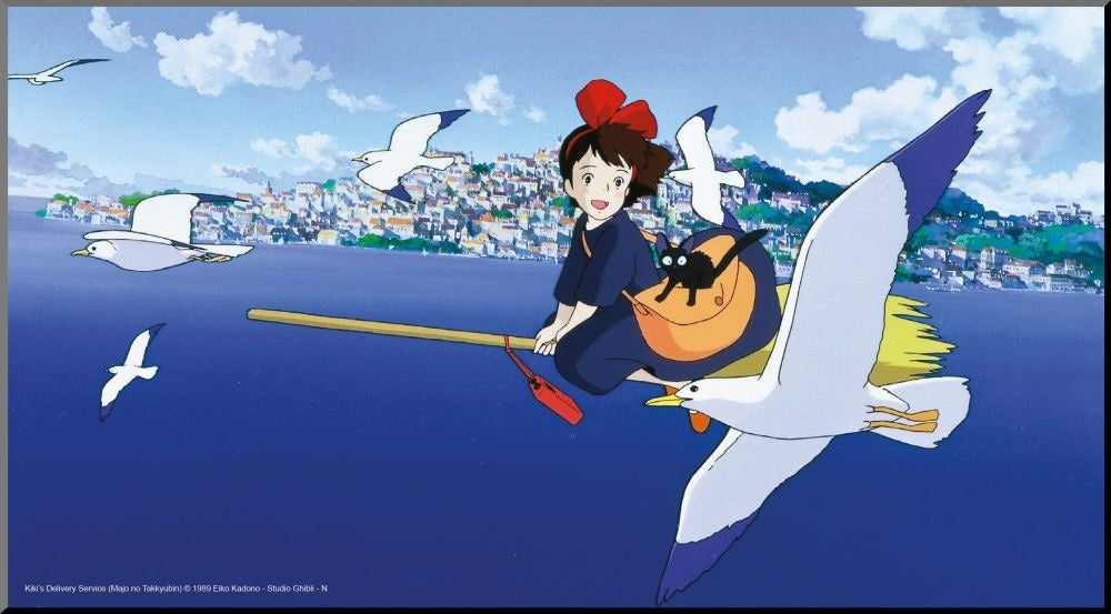 Ghibli - Tableau Ghibli 01 - Kiki La Petite Sorcière