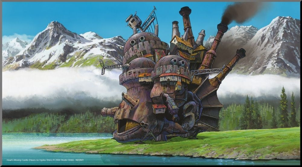 Ghibli - Tableau Ghibli 05 - Le Château Ambulant