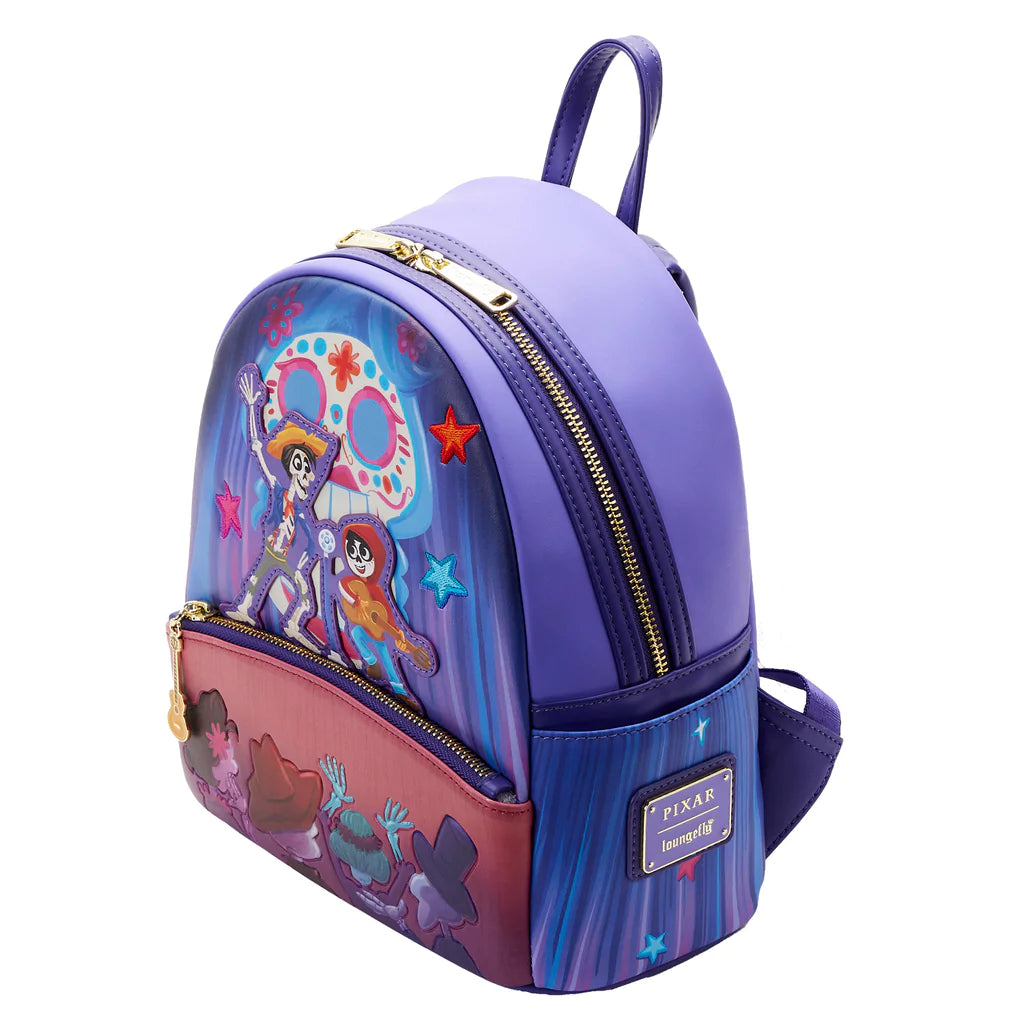 Loungefly: Pixar Moments Miguel and Hector Performance Mini Backpack