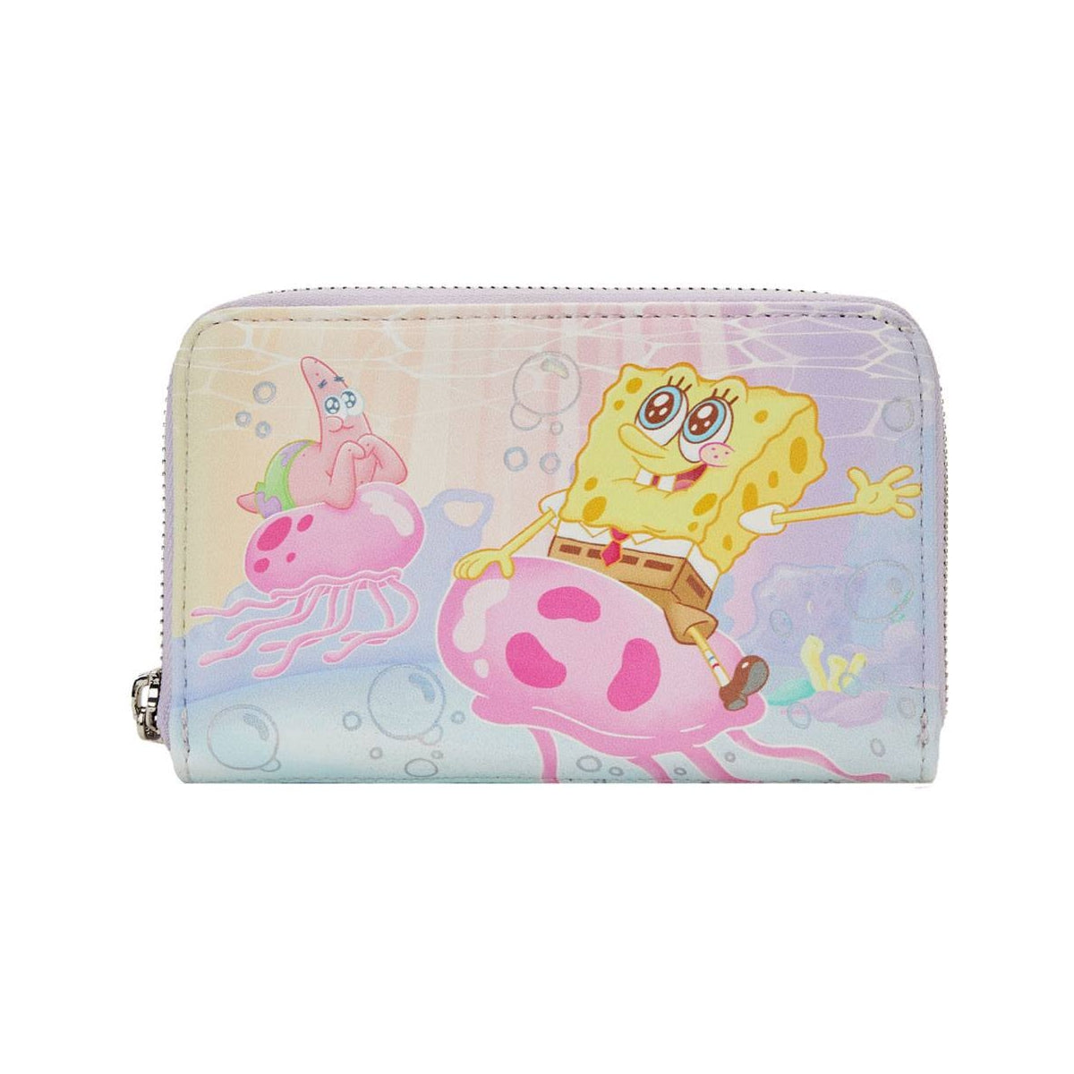 Loungefly: SpongeBob Pastel JellyFishing Zip Around Wallet