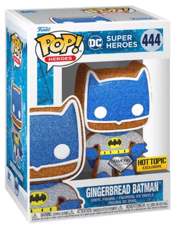 Funko Pop! Heroes: DC Holiday - Gingerbread Batman (Diamond Glitter) - Smartoys Exclusive