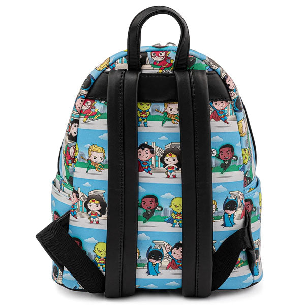 Loungefly: DC Comics Superheroes Chibli Lineup Mini Backpack