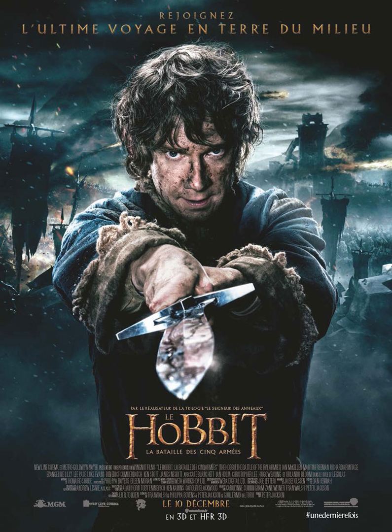 Le Hobbit : La Bataille des Cinq Armées [DVD à la Location]