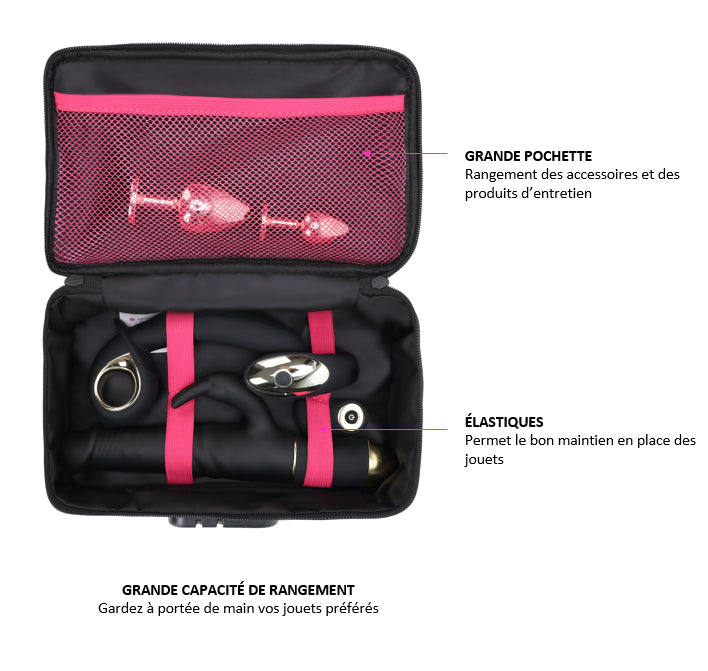 Trousse de rangement sextoys Discreet box [Sextoys]