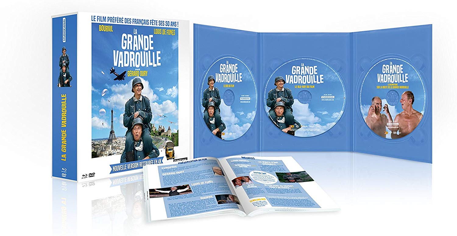 La Grande Vadrouille [Combo DVD, Blu-Ray]