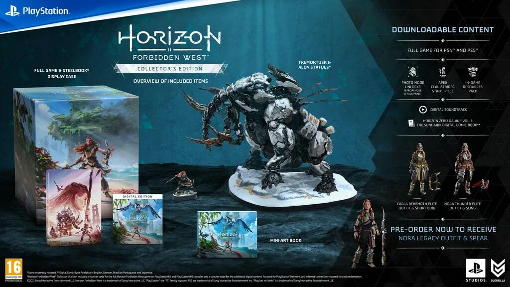 Horizon Forbidden West Collector's Edition (Code-in-a-box)