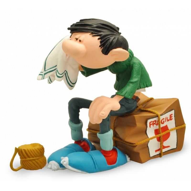 Plastoy - Gaston Caisse fragile Figurine de Collection