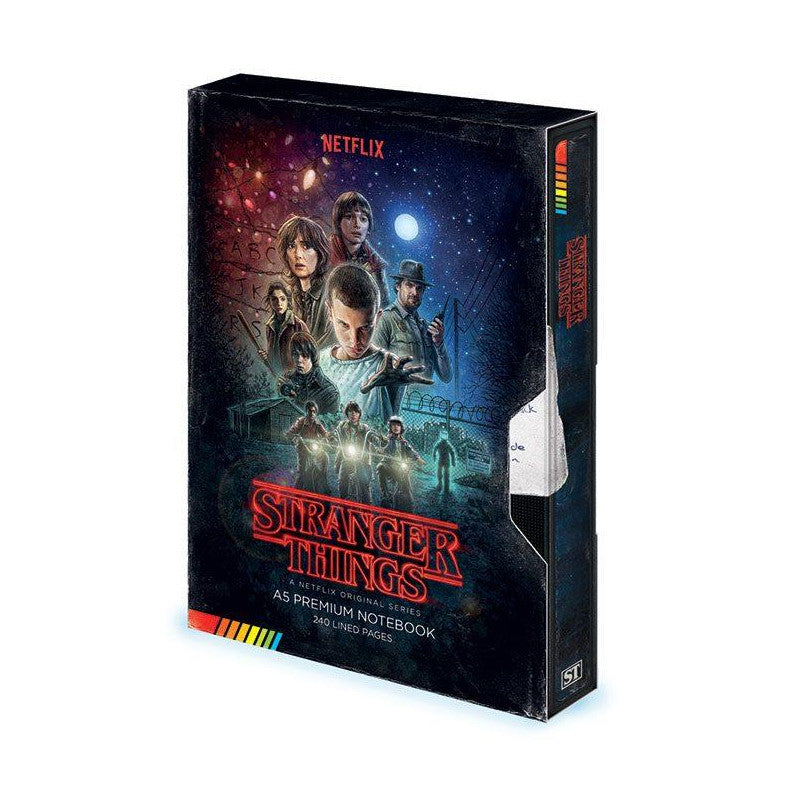 Stranger Things - VHS Season One A5 Premium Notebook