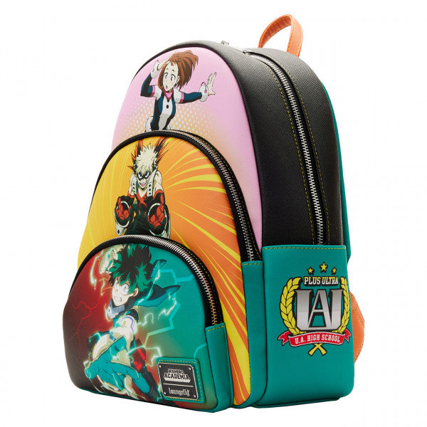 Loungefly: My Hero Academia - Triple Pocket Scene Mini Backpack