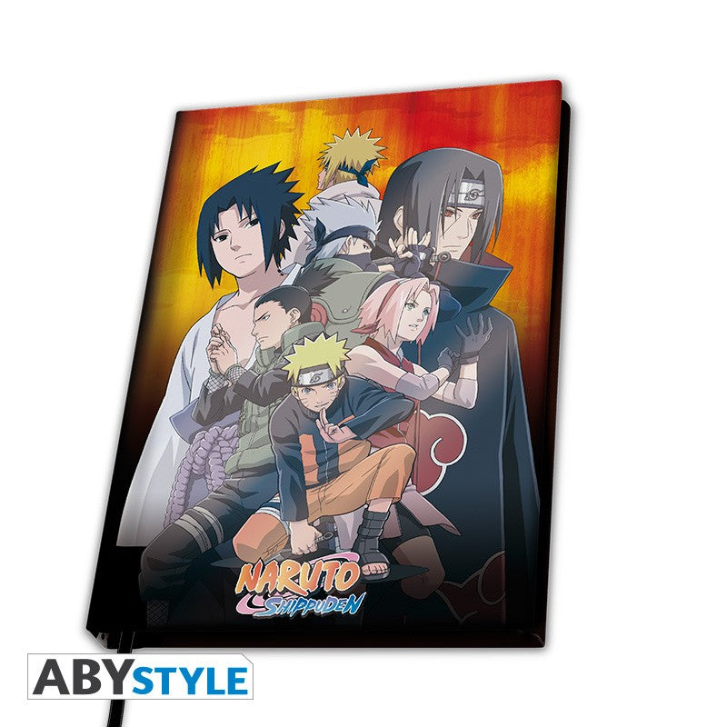 Naruto Shippuden - Cahier A5 "Groupe Konoha"