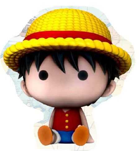 One Piece - Tirelire Chibi Luffy