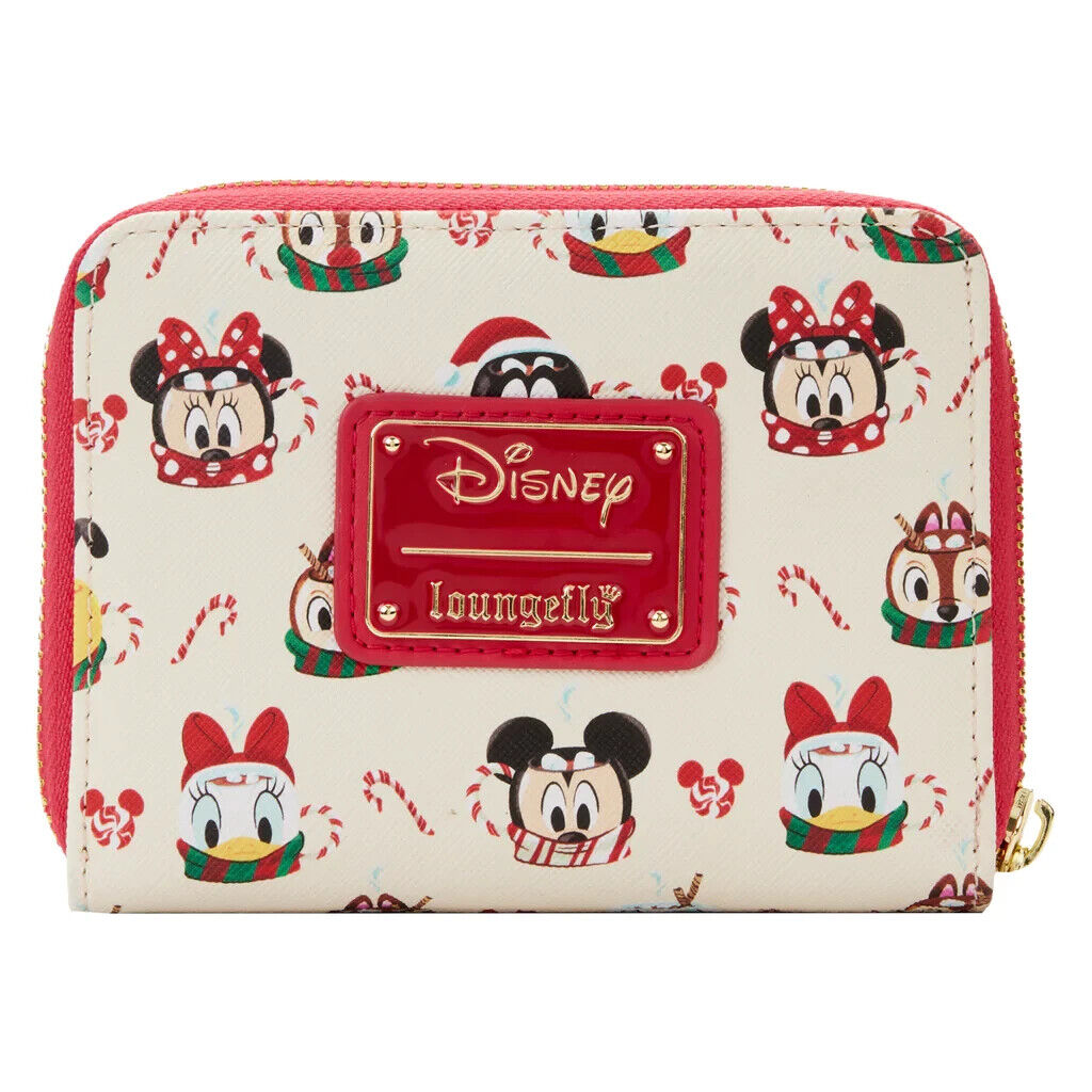 Loungefly: Disney Mickey & Minnie - Hot Cocoa Mugs Zip Around Wallet