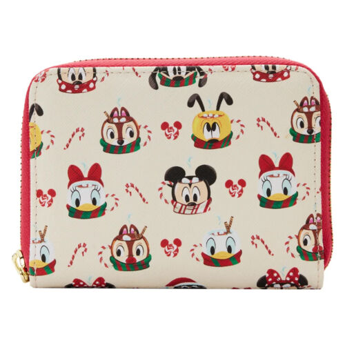 Loungefly: Disney Mickey & Minnie - Hot Cocoa Mugs Zip Around Wallet