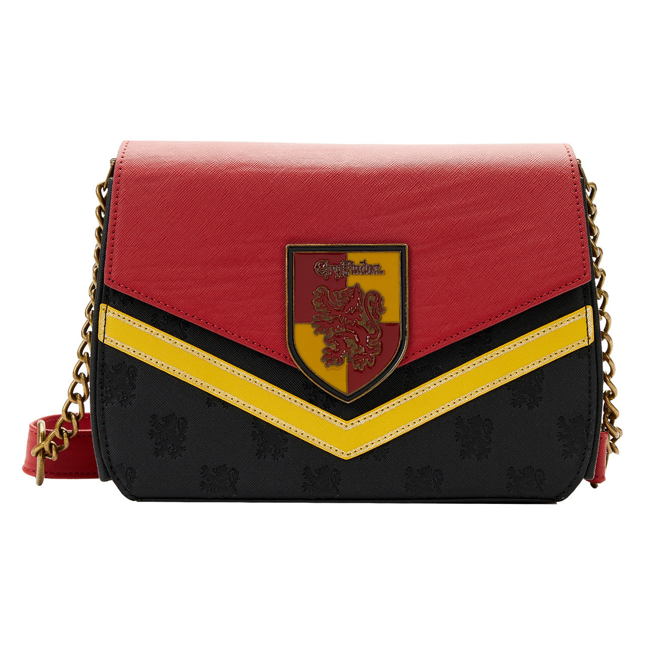 Loungefly: Harry Potter - Gryffindor Chain Strap Cross Body Bag