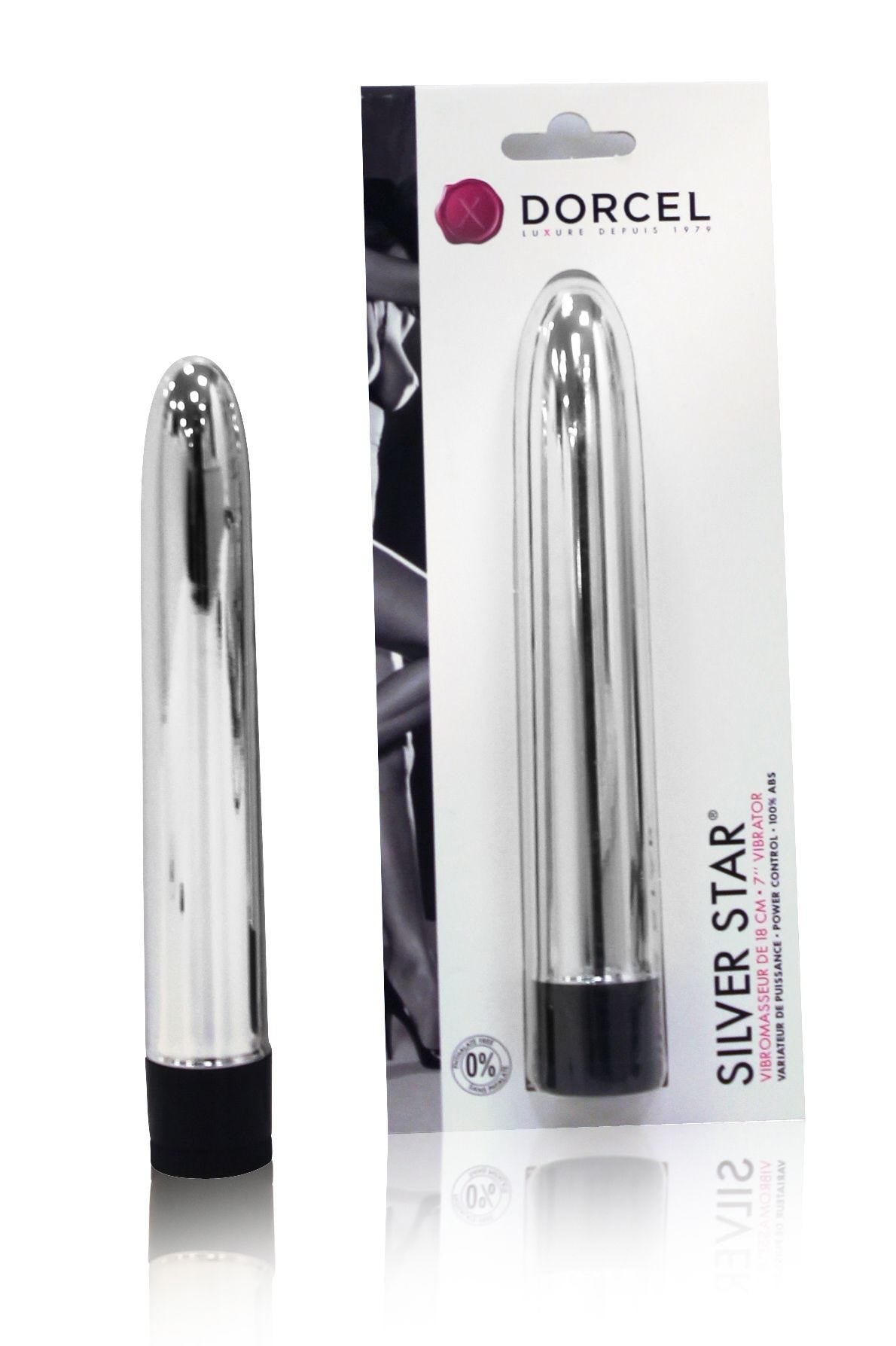 Vibromasseur DORCEL 18 Silver star [Sextoys]