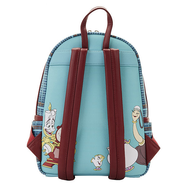 Loungefly: Disney - Beauty and the Beast Library Scene Mini Backpack