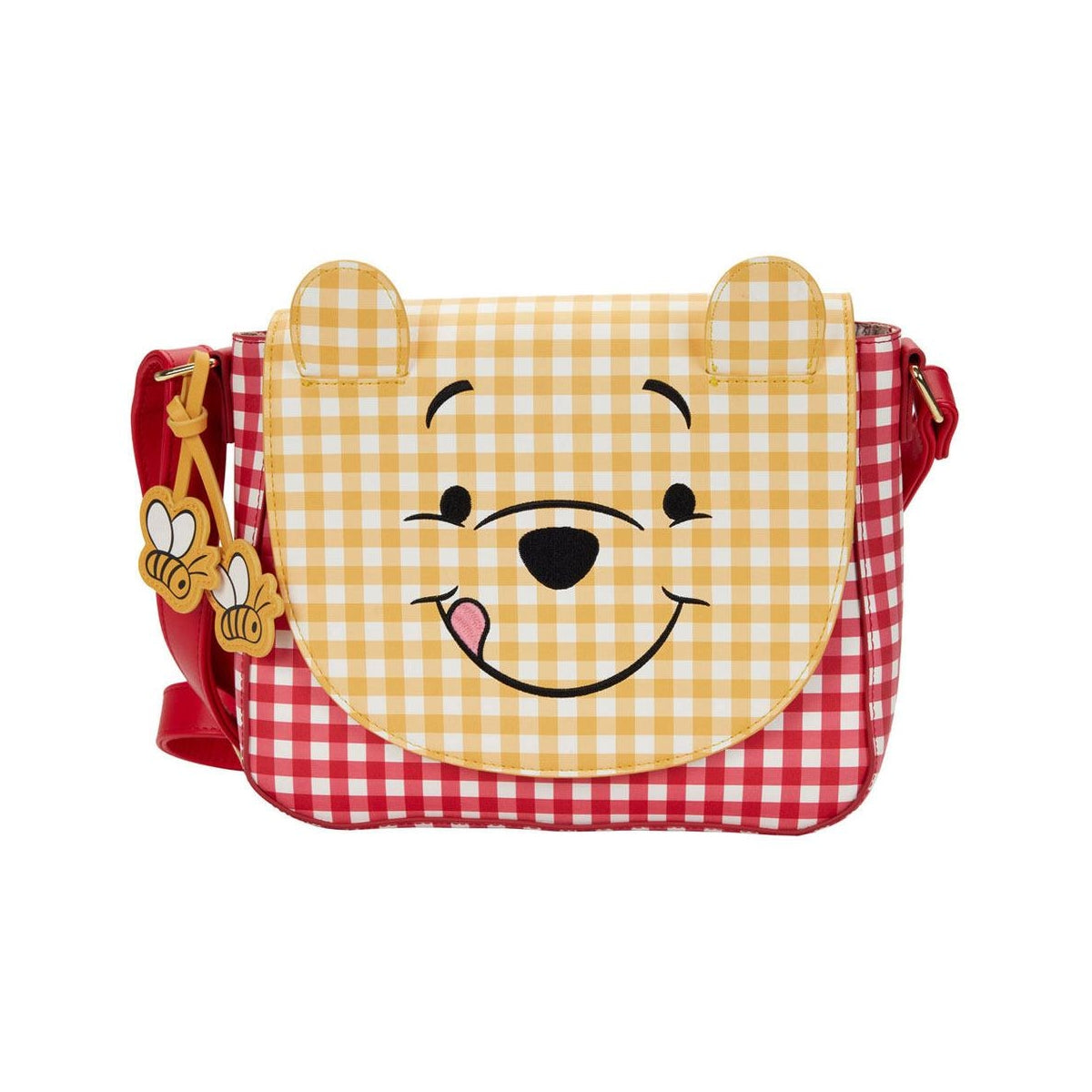 Loungefly: Disney Winnie The Pooh Gingham Cross Body bag